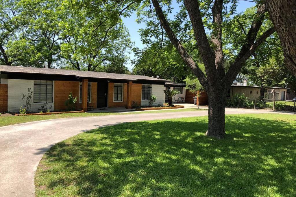 Mid Century Modern Beauty Villa San Antonio Exterior foto